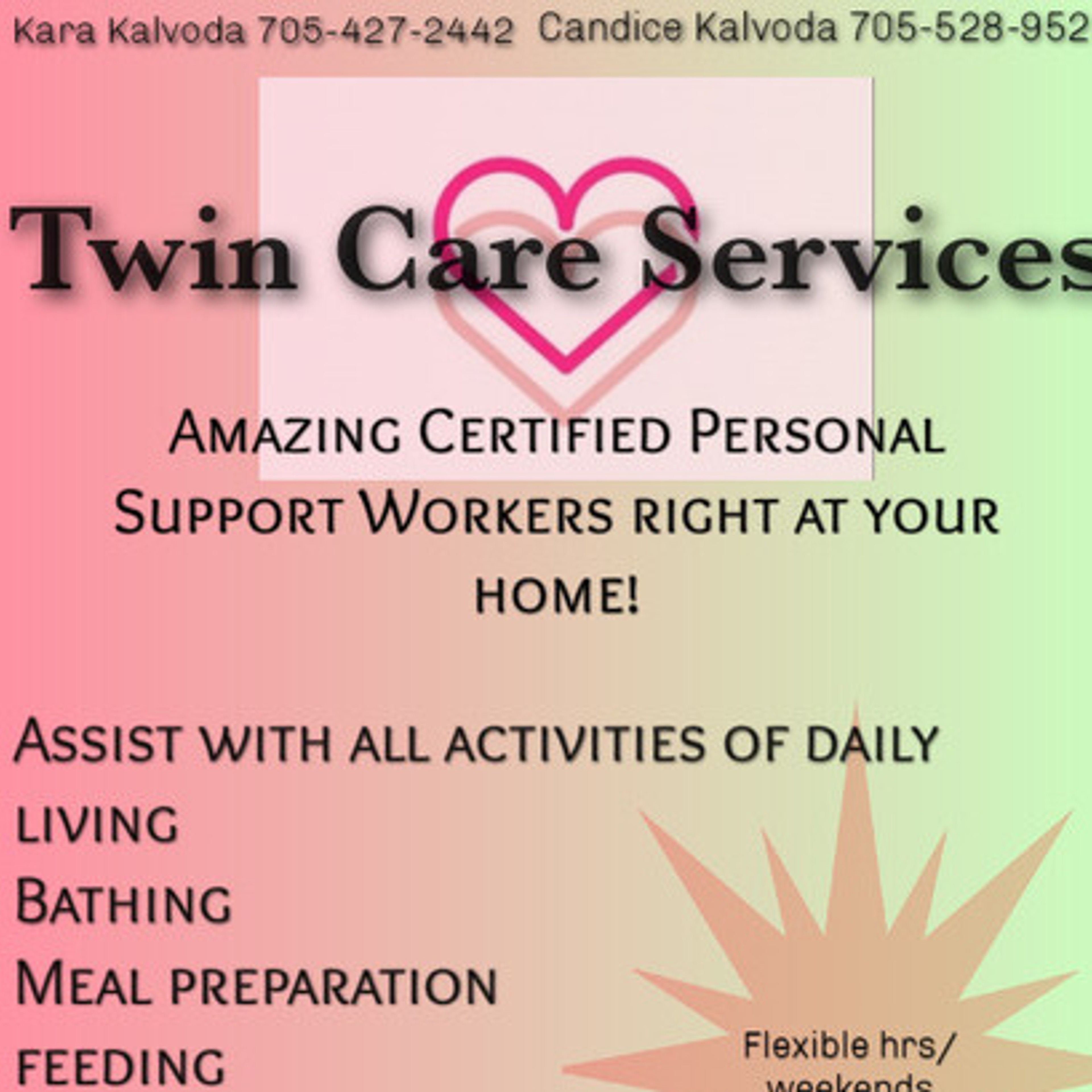 Private Personal Support Worker