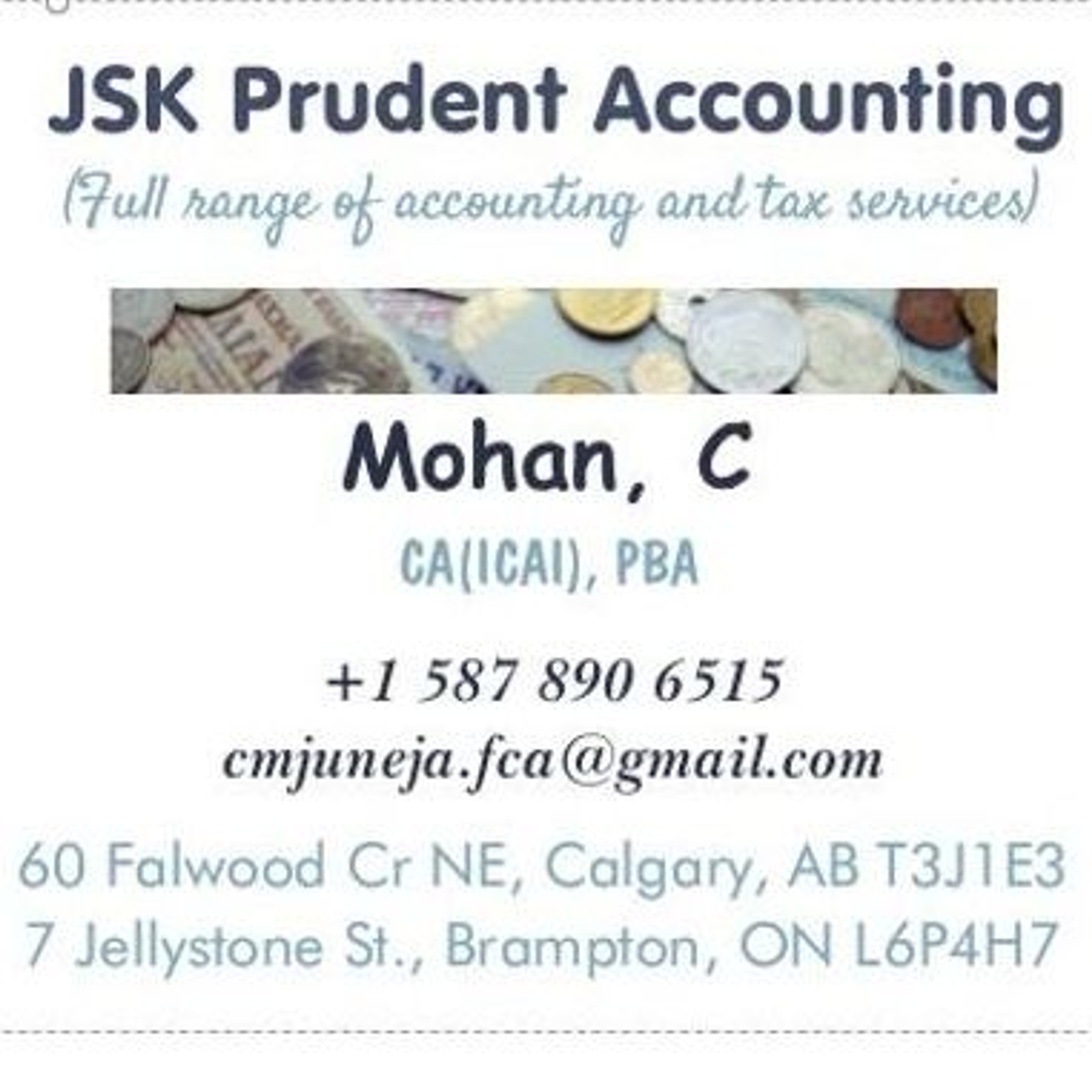 CA from India with 15+ years experience in public accounting. Currently pursuing CPA from CPAWSB, Alberta