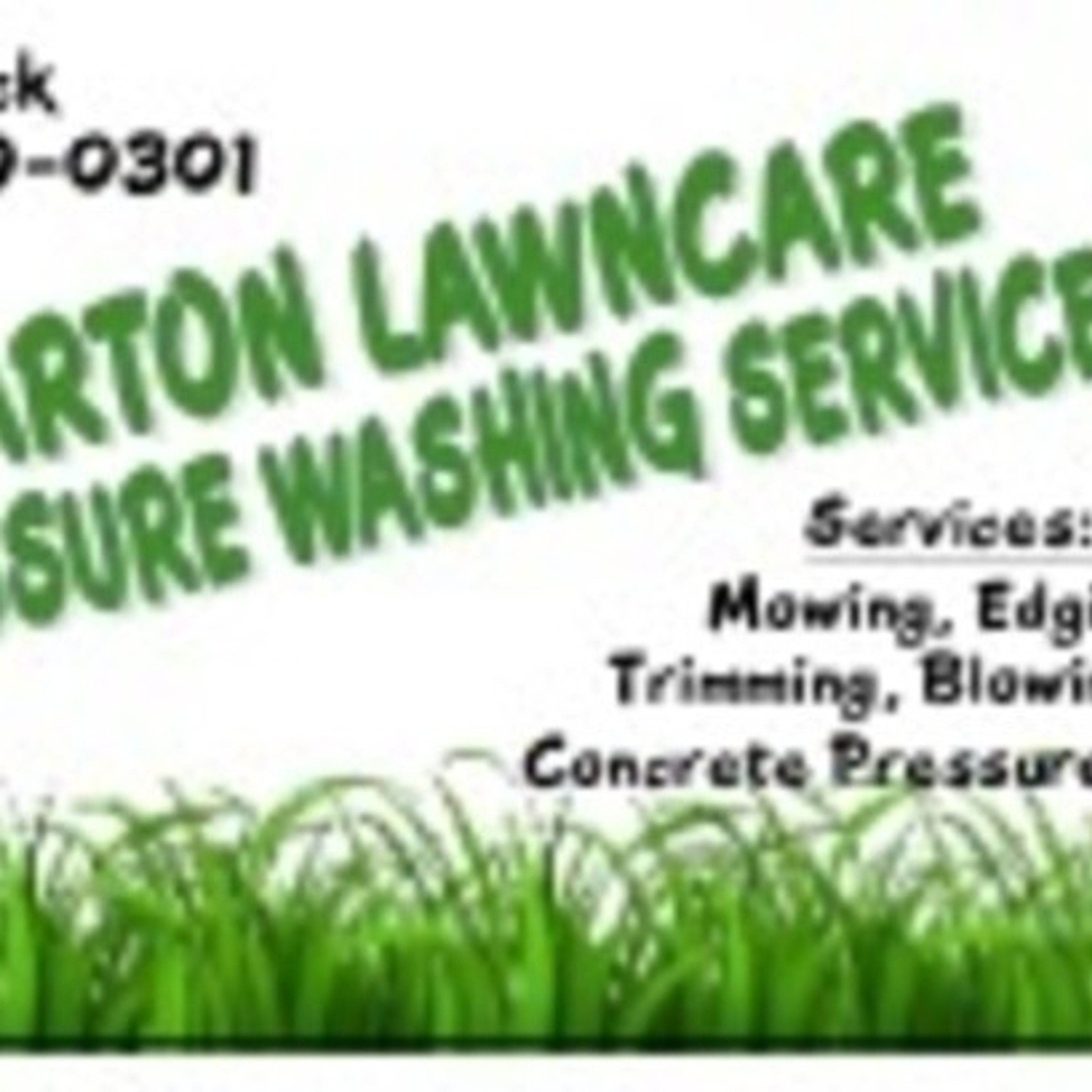 Barton lawncare services